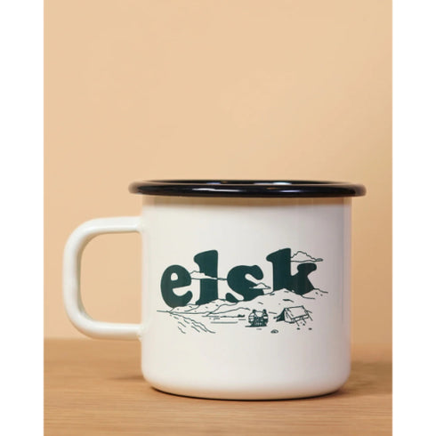 Enamel mug
